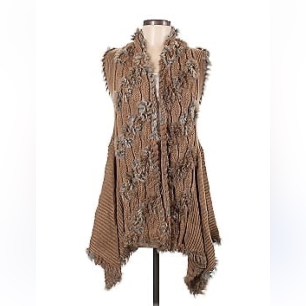 Alberto Makali New York fur cardigan, size medium